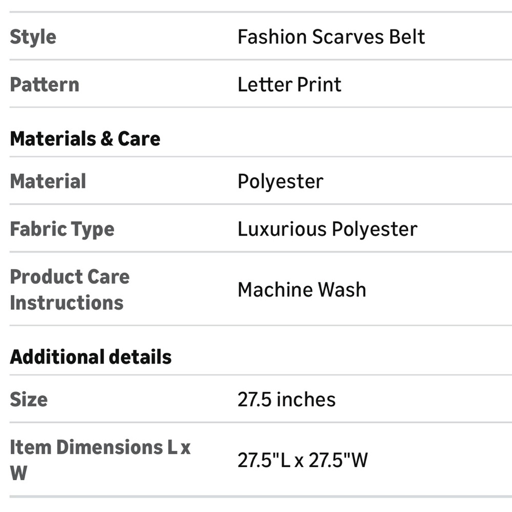 DESIGNER INSPIRED SATIN SCARF😍 - Picture 4 of 4